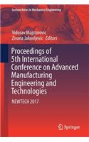 Proceedings of 5th International Conference on Advanced Manufacturing Engineering and Technologies