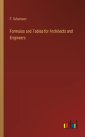 Formulas and Tables for Architects and Engineers
