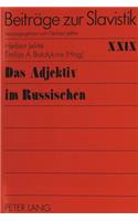 Das Adjektiv Im Russischen
