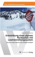Entwicklung Eines Alpinen Rucksackes Mit Lawinenrettungssystem