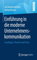 Einführung in die moderne Unternehmenskommunikation