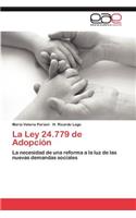 Ley 24.779 de Adopcion