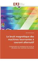 bruit magnétique des machines tournantes à courant alternatif