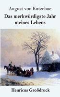 merkwürdigste Jahr meines Lebens (Großdruck)