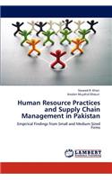 Human Resource Practices and Supply Chain Management in Pakistan