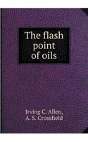 The Flash Point of Oils