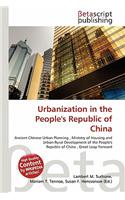 Urbanization in the People's Republic of China: (English)