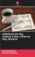 Influência da Org. Cultura e Org. Clima na Org. Eficácia