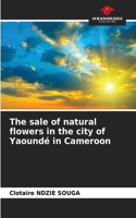 sale of natural flowers in the city of Yaoundé in Cameroon