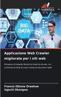 Applicazione Web Crawler migliorata per i siti web