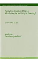 Family Investments in Children, 26