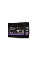 Moleskine Art Plus Black Page Album, Pocket, Black, Hard Cover (3.5 X 5.5)