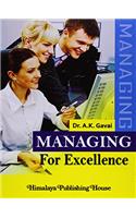 Managing For Excellence (Code-Pcg485)
