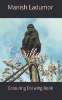 Gorilla: Colouring Drawing Book