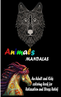Animals Mandalas Coloring Book