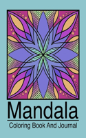 Mandala Coloring Book and Journal