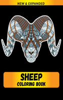 Sheep Coloring Book: Relaxation with Stress Relieving Designs, Quick and Easy