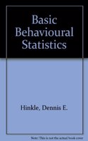 Basic Behavioural Statistics