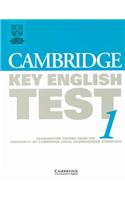 Cambridge Key English Test 1 Student's book