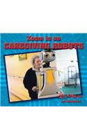 Zoom in on Caregiving Robots