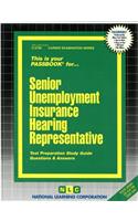 Senior Unemployment Insurance Hearing Representative: Passbooks Study Guide