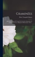 Graminées: Description, Figures Et Usages Des Graminées Spontanées Et Cultivées De France, Belgique, îles Britanniques, Suisse...