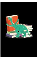 Book Dino Dinosaur: Book readers notebooks gift (6x9) Lined notebook to write in