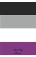 Asexual Flag Notebook