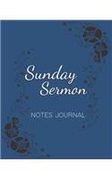 Sunday Sermon Notes Journal