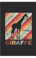 Girrafe: Graph Ruled Notebook - Journal for Giraffe Lover