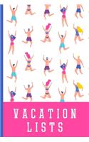 Vacation List Book