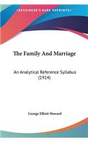 The Family and Marriage