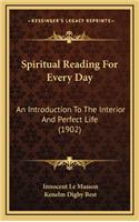 Spiritual Reading For Every Day