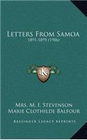 Letters from Samoa