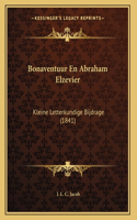 Bonaventuur En Abraham Elzevier