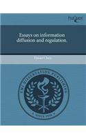 Essays on Information Diffusion and Regulation