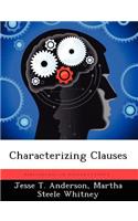 Characterizing Clauses