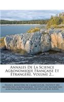 Annales De La Science Agronomique Française Et Étrangère, Volume 2...