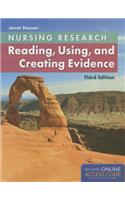Nursing Research: Reading, Using And Creating Evidence