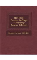 Novellen. Zweite Auflage.
