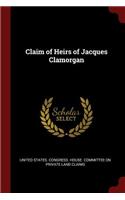 Claim of Heirs of Jacques Clamorgan