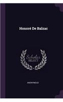 Honoré De Balzac