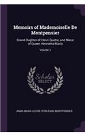 Memoirs of Mademoiselle De Montpensier
