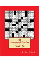 100 Crossword Puzzles Vol. 5