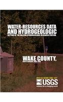 Water-Resources Data and Hydrogeologic Setting at the Raleigh Hydrogeologic Research Station, Wake County, North Carolina, 2005?2007