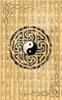 Yin Yang Chinese Notebook: Spiritual Gifts / Chinese New Year Gifts ( Small Journal with Oriental Feng Shui Taijitu )