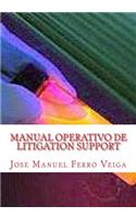 Manual Operativo de litigation Support
