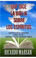 Qué dice la Biblia sobre los Espíritus: Espíritus en el Universo