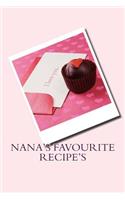 Nana's Favourite Recipe's