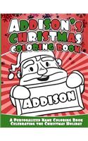 Addison's Christmas Coloring Book